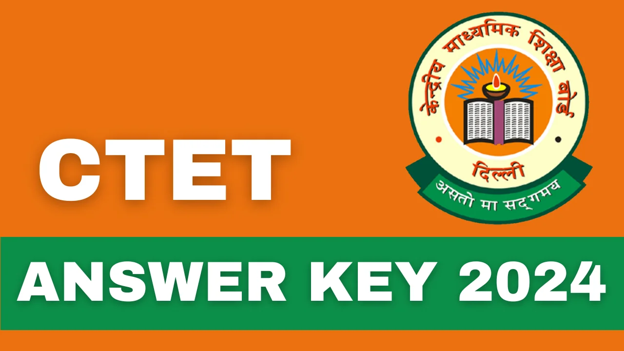 CTET Answer key 2024 1