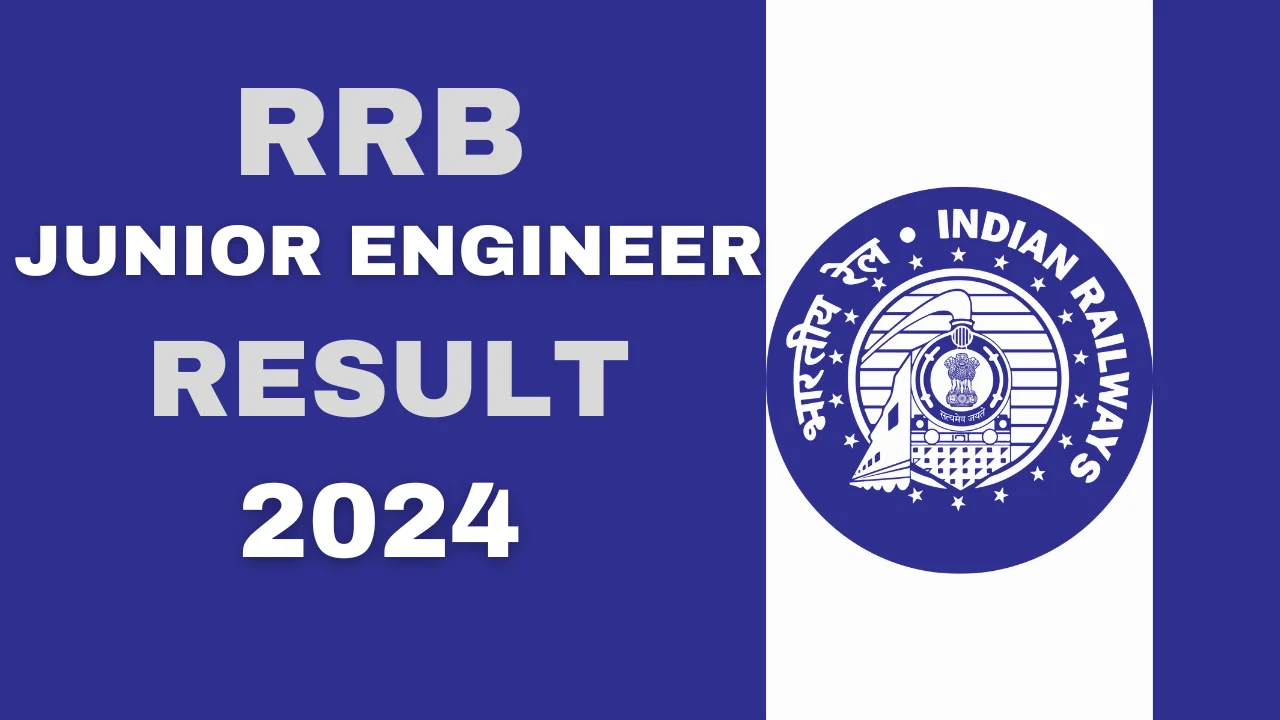 RRB JE Result 2024 1