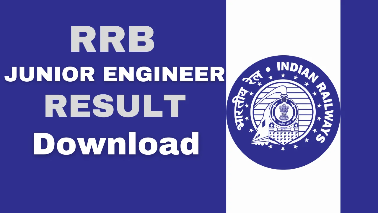 RRB JE Result 2024