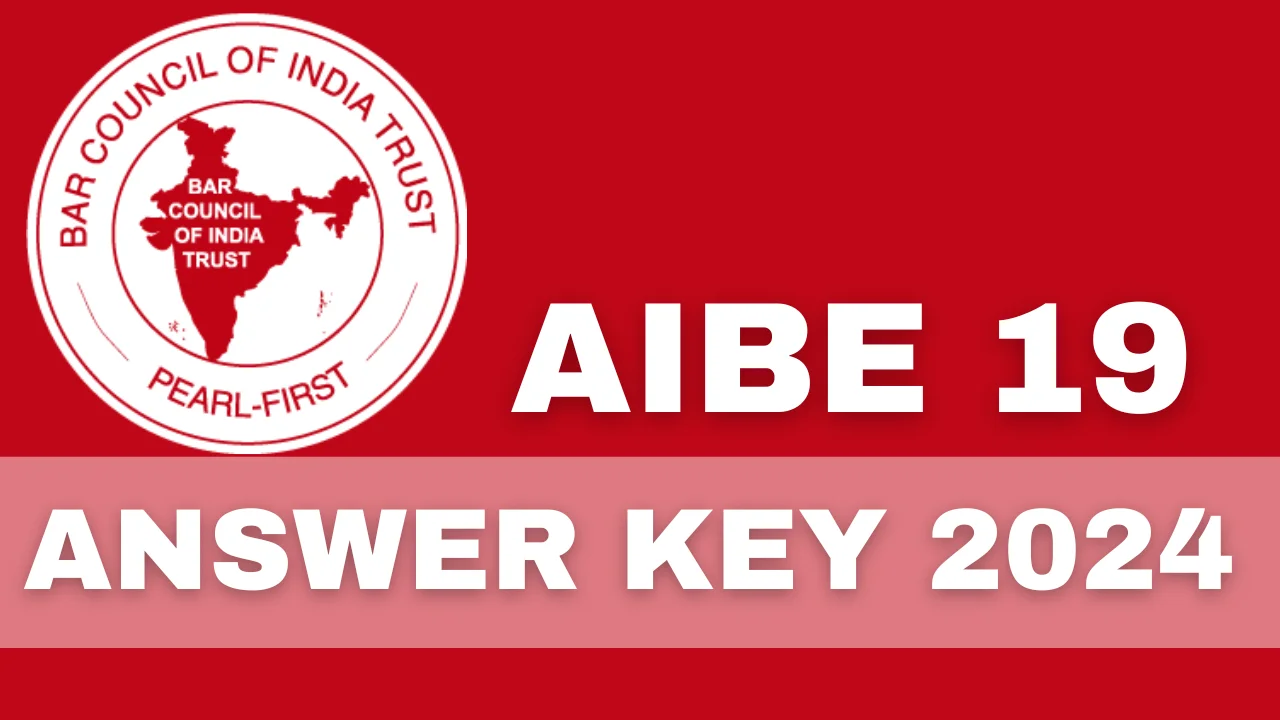 AIBE 19 Answer Key 2024 1