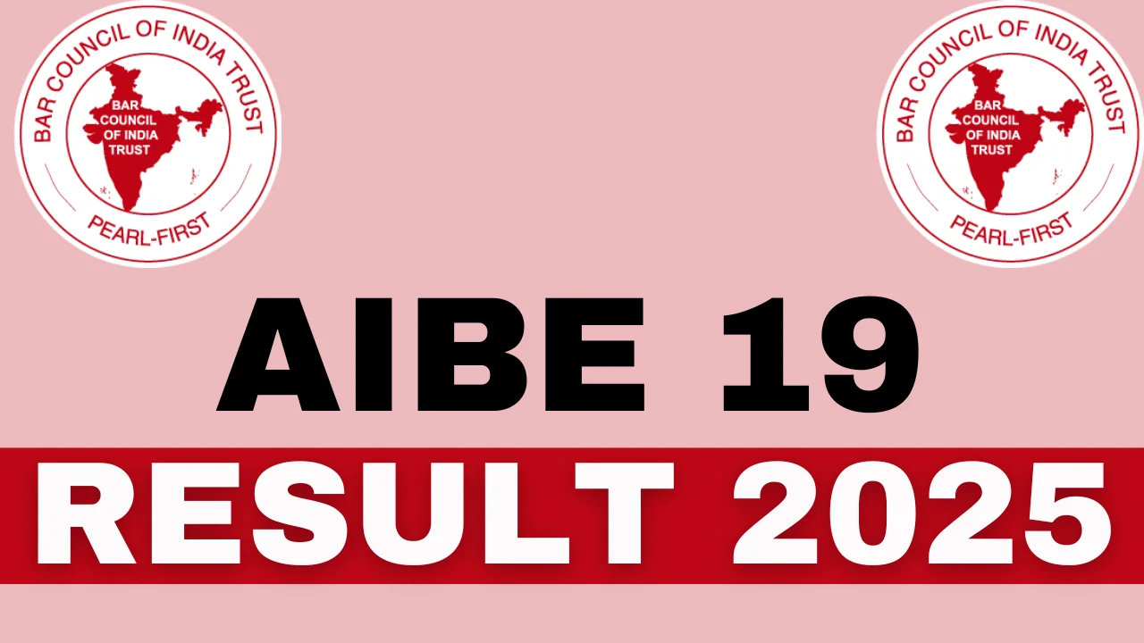 AIBE 19 Result 2025