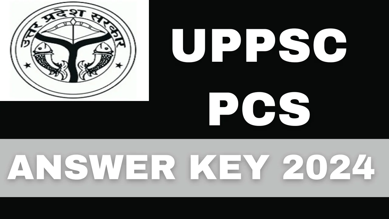 UPPSC PCS ANSWER Key 2024 1